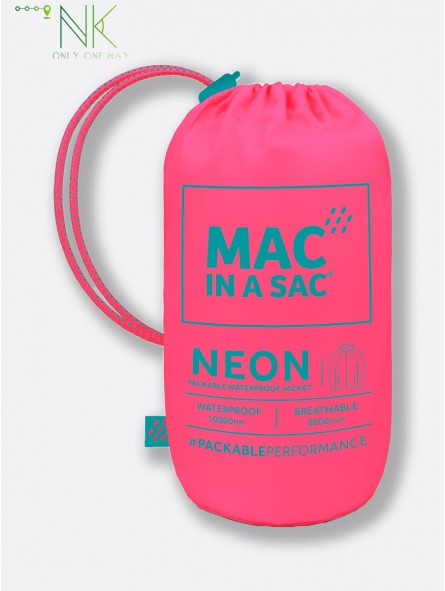 MAC IN A SAC Origin, unisekss vējjaka, Neon Pink