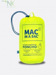 Unisex Poncho MAC IN A SAC Neon Yellow