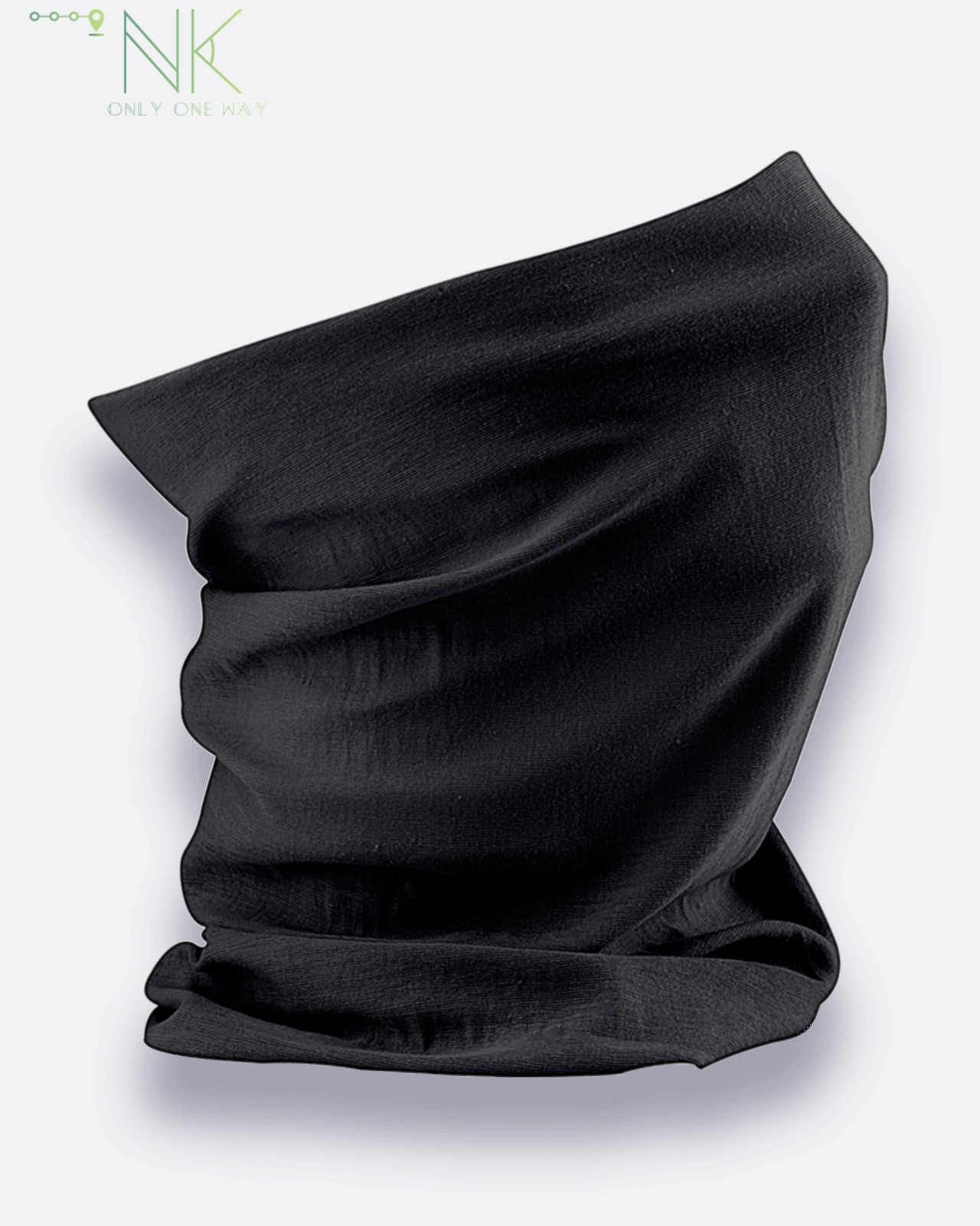 Детский многофункциональный шарф (Microfibre) Black