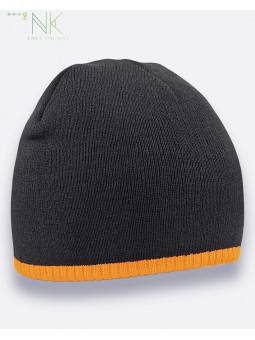 Мужская шапка Two-Tone Orange/Black