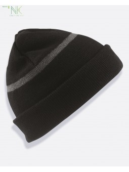 Детская шапка с отражателем Black